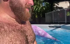 Zomer zwembadtijd