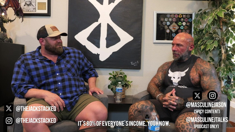 Raw and Uncensored with Masculine Jason: Porn Star Confessions - Jack Stacked (episode 222)