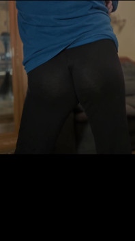 Bubble Butt in Tights and Pajamas.