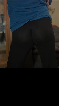 Bubble Butt in Tights and Pajamas.