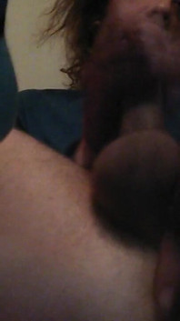 Masturbating My Taint; in Socks and Gloves