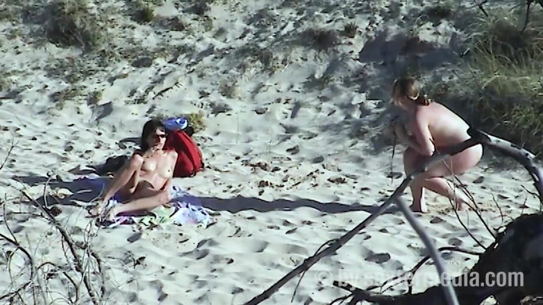 Sextermedia by Pete: De Jeunes Lesbiennes Adorent Le Massage À L’huile Sur La Plage