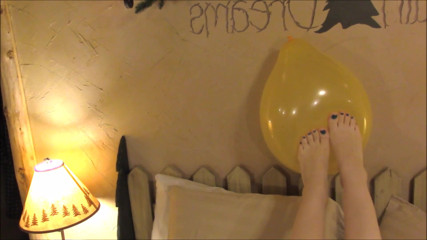 Lovely Lilith: Balloon tease