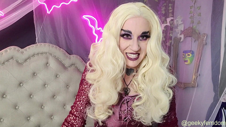 Geeky Femdom: Hocus Pocus Řádí na komických con pannách