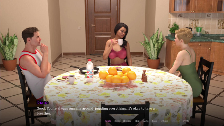 Kitty Gamer: Cuộc hôn nhân đáng yêu 3 Evelyn đi mua sắm và trở về...