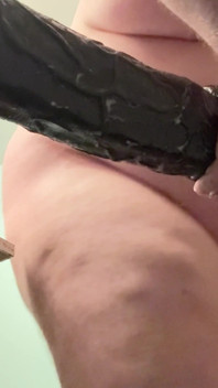 Stretch My Ass Whit Massive Dildo