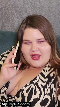 She Prefers Her Sex Toy to His Pathetic Tiny Dick