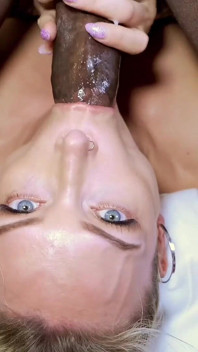 Eine britische hotwife mit dickem hintern ist nur mit monster-BBC-schwanz befriedt