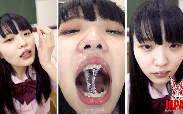 Japan Fetish Fusion: In the Empty Classroom, College Girl Soyo Higashiyama Covers the...