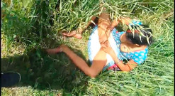 RadhaDevi: Desi Bhabhi prstění na polích s pšenicí