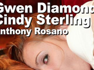 Edge Interactive Publishing: Cindy Sterling &amp; Gwen Diamond &amp; Anthony Rosano Lesbo Cock Worship Cum...