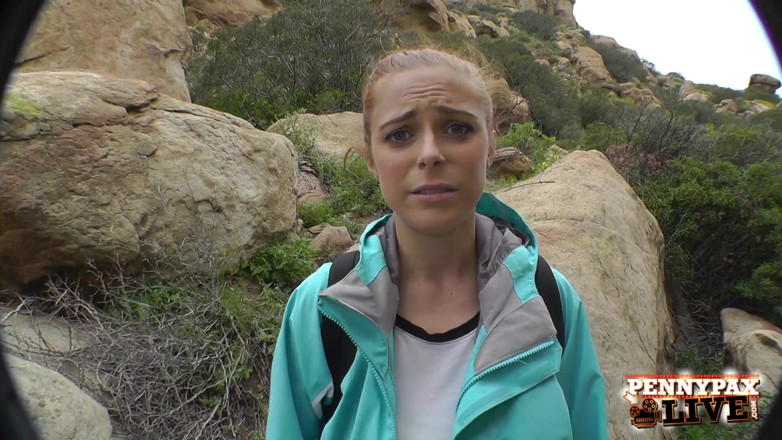 Penny Pax: Alex Legend Finds Penny Pax &amp; Sarah Shevon Hiking and He...