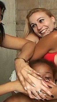 Seis manos top modelos de dominación femenina