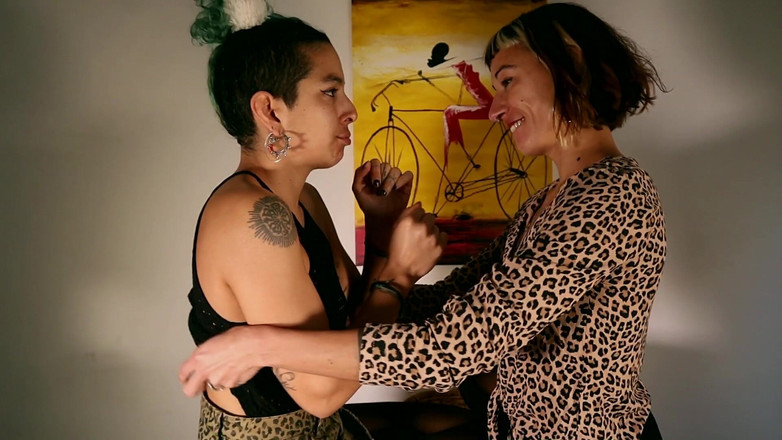 Magia Rosa: Lesbian Sex in Pantyhose - My Sexy Secretary