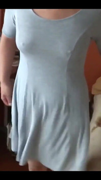 My Wife Shows off in Front of the Maid's Husband, She Asks Him to Record Her While She Touches Herself, She Starts to Masturbate
