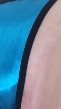 This Pussy Against This Satin Thong Feels so Good, It's Makes My Pussy Juice Seep Through Them I Get That Wet