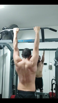 You Suck My Dick After Doing Pull-ups on the Rack?