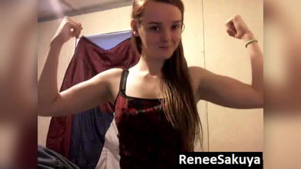 Renee Sakuya: Bicep flexing