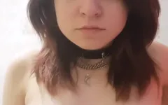 Daytime homemade striptease, masturbation and gentle orgasm