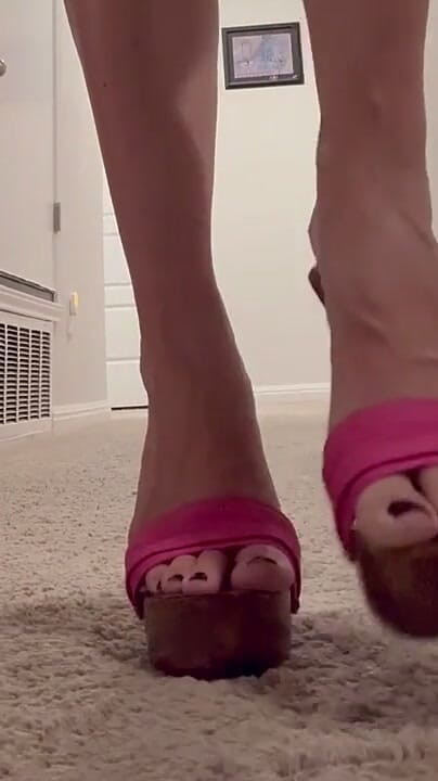 Hot Wife Lila: Feet/heels - Foot Fetish Special Request From a Follower