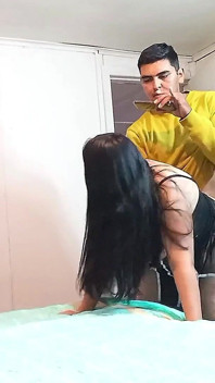 My Stepmother Is Doing Things and I Record Her Ass While I Put My Cock in Her - Unexpected Sex
