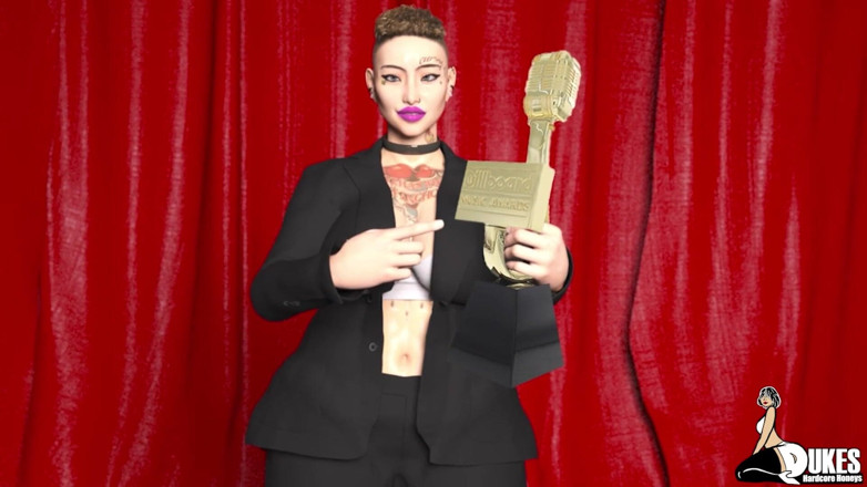 Dukes Hardcore Honeys: Artis lesbian menyerahkan pepek untuk rekod berurusan