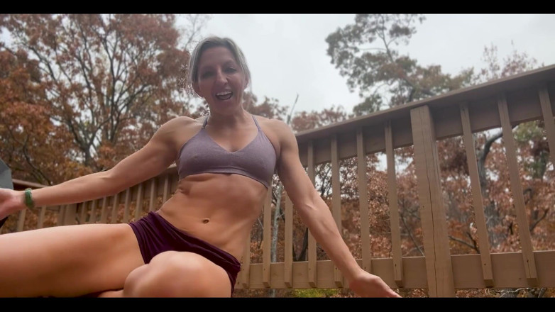 Lora Cross: It’s Pushup Time, in the Autumn, with Lora Cross!