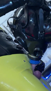 Mistressae Sessions with Princess Latex Rubber Doll: the Sybian Experiment