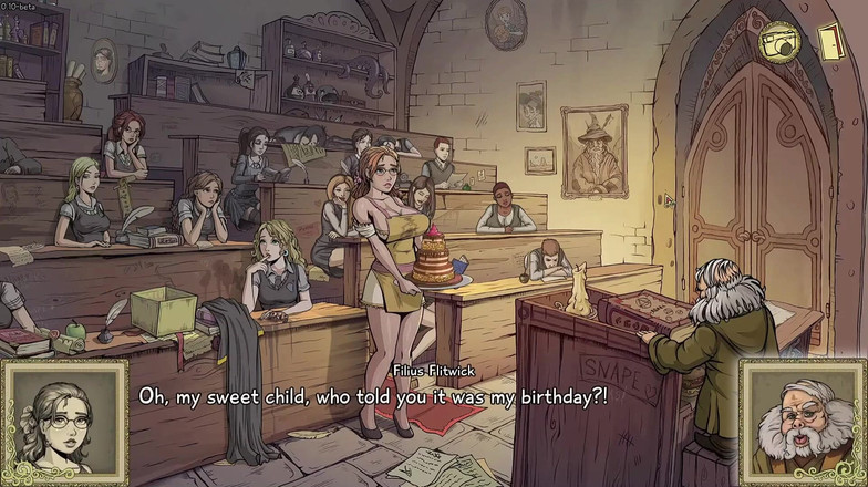 LewdArcade: Nevinné čarodějnice Susan Bones Nahá kolekce [část 01] + Stáhnout