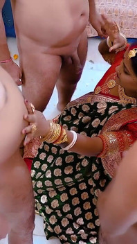 Sudipa Ki Suhagraat - Sudipa's Wedding Night with Five Husband Gangbang Fucking Full Movie