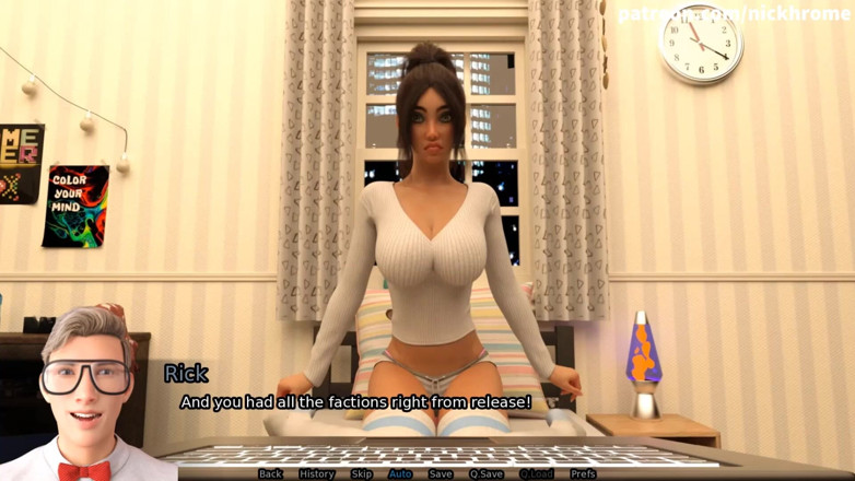 Visual Novels: SexBot 59 - sục cu khi gọi video