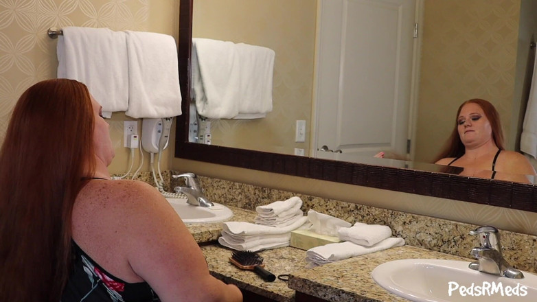 PedsRMeds: Julie Ginger Brushing Her Beautiful Long Hair