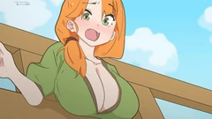 アレックスはスティーブを誘惑するためにわざとフェンスに引っかかった!Minecraft、変態、漫画、パロディ!