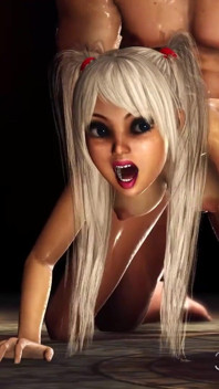 Majlis ritual. Si blonde muda seksi dikongkek keras oleh seorang lelaki besar di istana zaman pertengahan