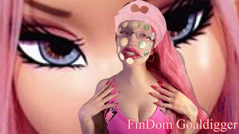 FinDom Goaldigger: 걸레녀 미녀 변신