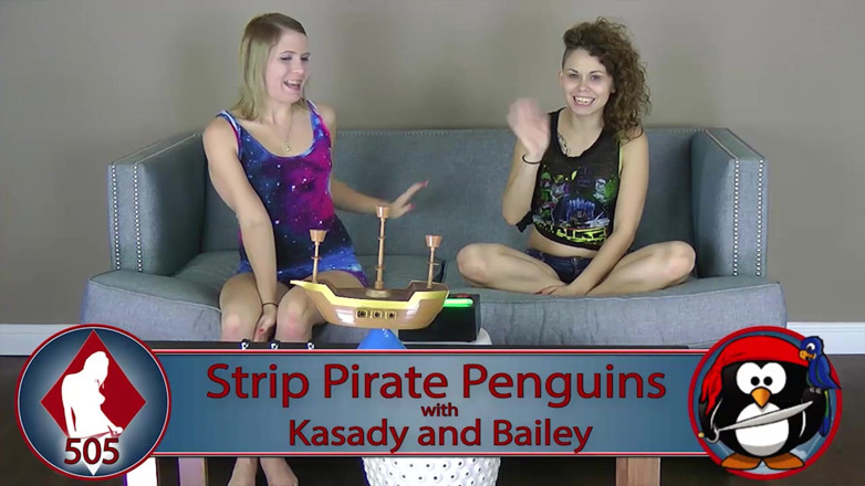 Lost Bets Games: The Strip Pirate Penguins Winner's Foot Gets Lubed