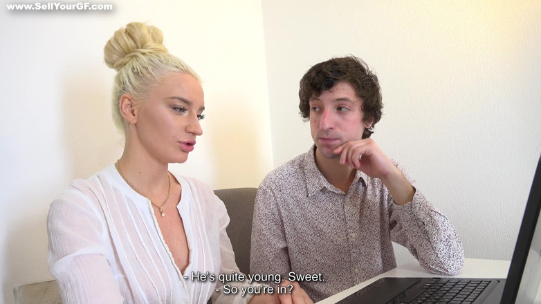Sell Your GF: Hubby watches young wife fuck