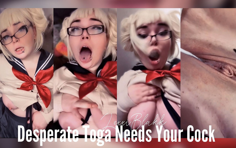 Desperate Toga Needs Your Cock (Lexxi Blakk)