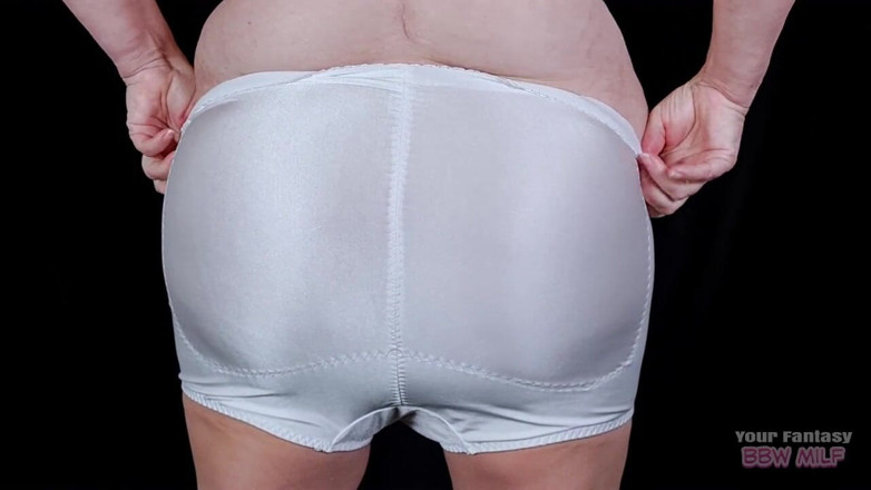 BBW_Wife: Nonna retrò mutandine e reggiseno - La mia fica pelosa miLF...
