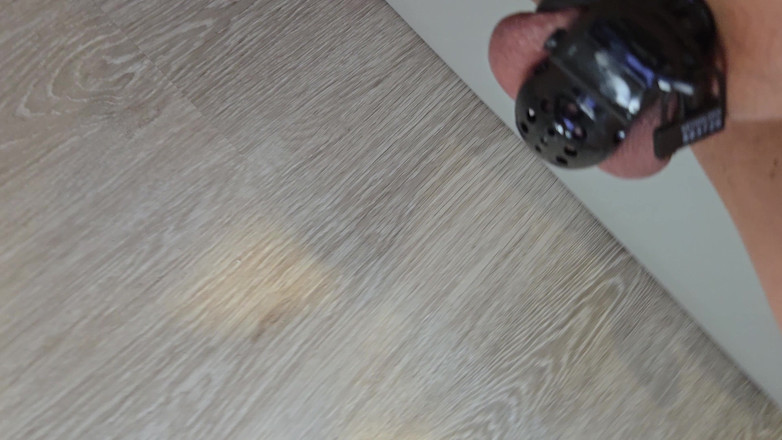 SissyKanisa: Kadın kılıklı kanisa siyah bölüm 1'de kalıcı yarak kilitleme