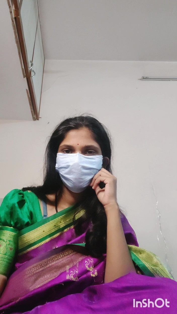 Desishycouple: Desi Bhabhi Shivani Napalona w Pink Sari.