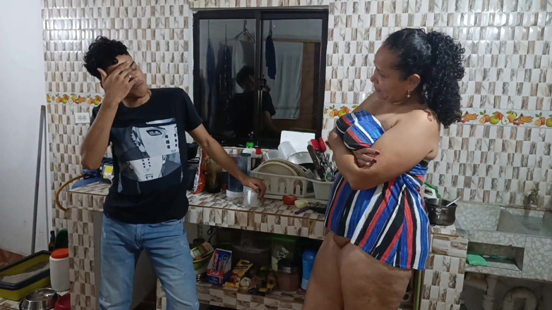 Jovencandelita: The Neighbor Came Over for Sugar and Ended up Sucking...