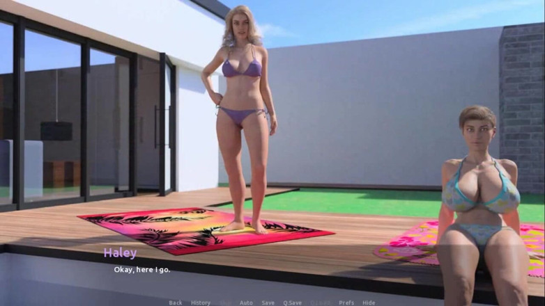 Dirty GamesXxX: The visit: big boobs pool party goes wrong ep.14