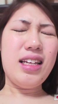 Pale Japanese teen rides toys and cock