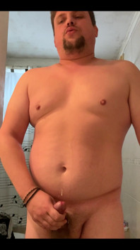 I like to cum before taking a shower 
