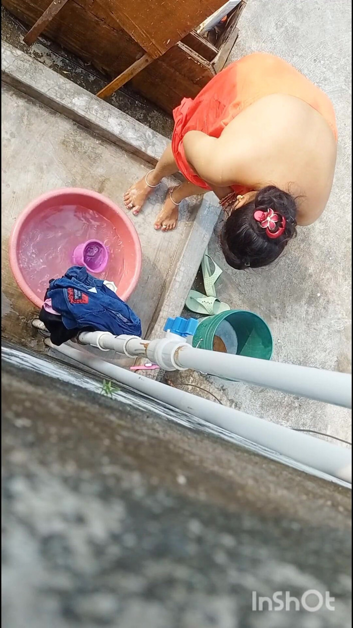 Bed: Desi indická bhabhi koupel video