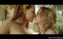 Les Lesbians: Lesbiche che si amano corpi a vicenda all&amp;#039;aperto