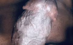 Bbc_Rod_Rocker404: Z mého velkého černého péra kape sperma v nedbalém záběru