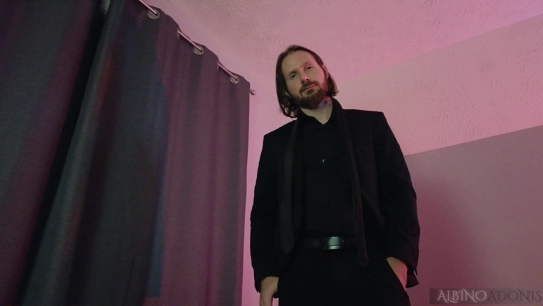 AlbinoAdonis: Albino Adonis - Tempting - Fpov Experience - Black Suit &amp; Tie