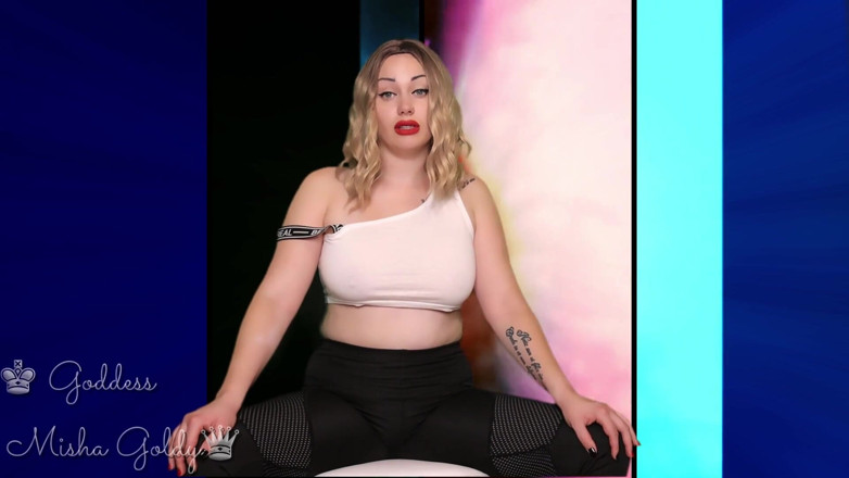 Goddess Misha Goldy: あなたはグループゲイポルノを見て、大きなハードディックの「注目の的」になることを夢見ています!